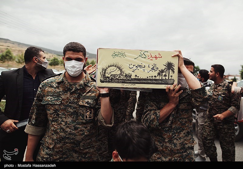 ورود پیکر 43 شهید دفاع مقدس به کشور+عکس و فیلم