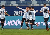 آرژانتین و برزیل دارای بیشترین نماینده در تیم منتخب کوپا آمه‌ریکا 2021