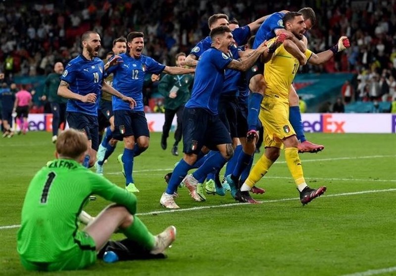 یورو 2020| قهرمانی ایتالیا در جدال با انگلیس از دریچه دوربین