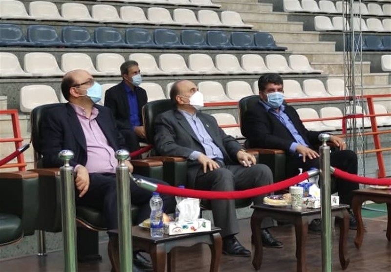 بازدید وزیر ورزش از اردوی تیم ملی تیراندازی