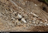 محور اردبیل – نیر به علت رانش زمین کامل مسدود شد