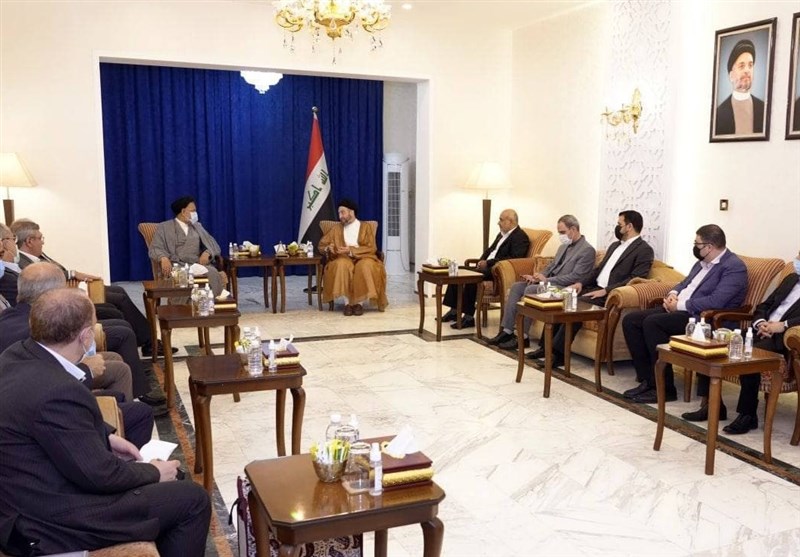 دیدار حکیم و علوی/تاکید بر اجرایی کردن توافقات عراق و ایران
