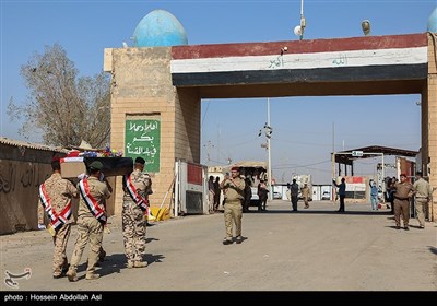 ورود پیکر 43 شهید تازه تفحص شده از مرز شلمچه