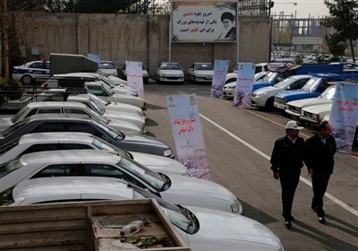 تعیین تکلیف خودروهای توقیفی در استان گلستان
