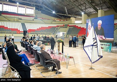 افتتاحیه ورزشگاه شش هزار نفری شهید سپهبد حاج قاسم سلیمانی در شیراز