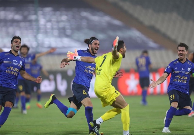 Iranian football clubs: Persepolis F.C., Esteghlal Tehran FC