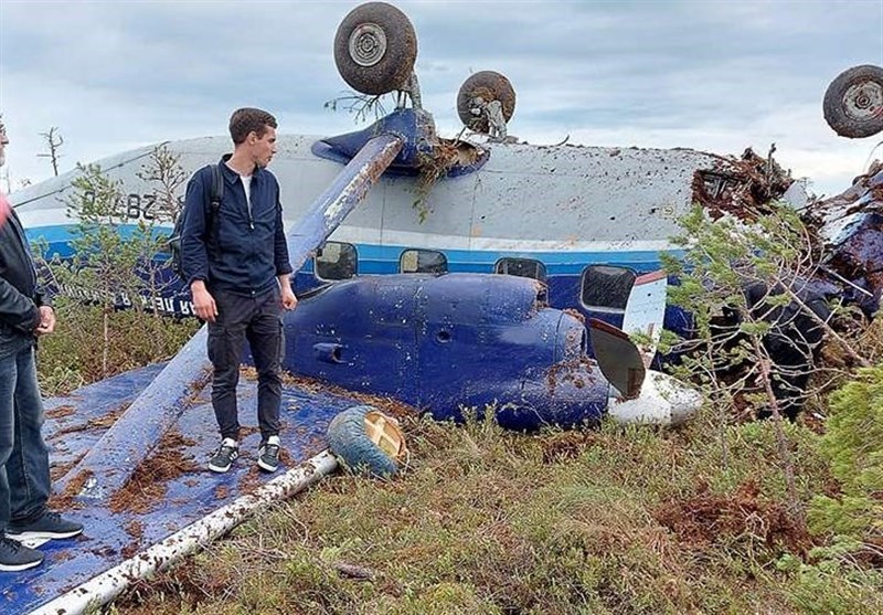 تمامی سرنشینان هواپیمای سبک مسافری روسیه نجات یافتند
