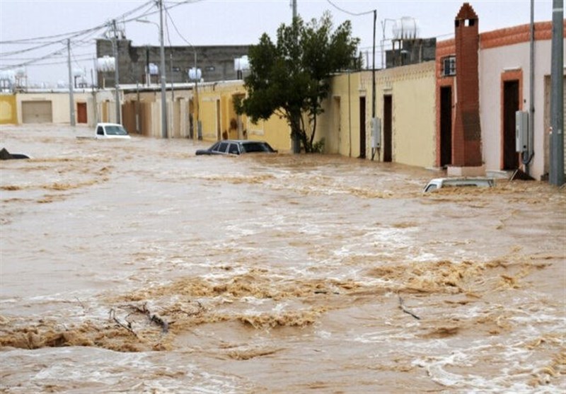 سیل در عربستان هزاران قطعه آثار باستانی یک موزه را با خود برد+فیلم