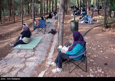 دعای عرفه در جوار قبور مطهر شهدای گمنام -شیراز 