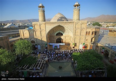 نماز عید سعید قربان در مسجد جامع همدان 