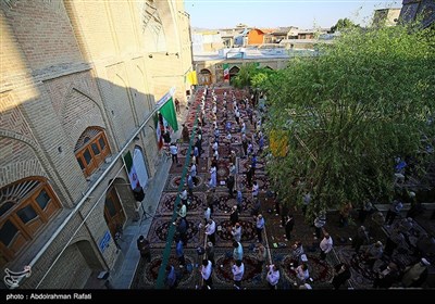 نماز عید سعید قربان در مسجد جامع همدان 