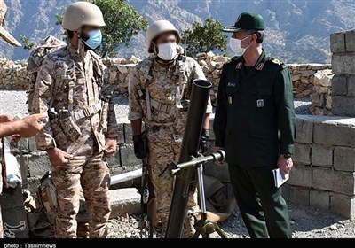 بازدید میدانی فرمانده سپاه بیتالمقدس از شهرستان مرزی سروآباد/ امنیت پایدار ایران توسط خود ملت حاصل شده است+ تصاویر