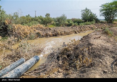 رسیدن آب به دحیماوی و رفیع - خوزستان