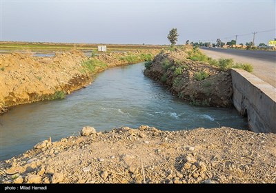 رسیدن آب به دحیماوی و رفیع - خوزستان