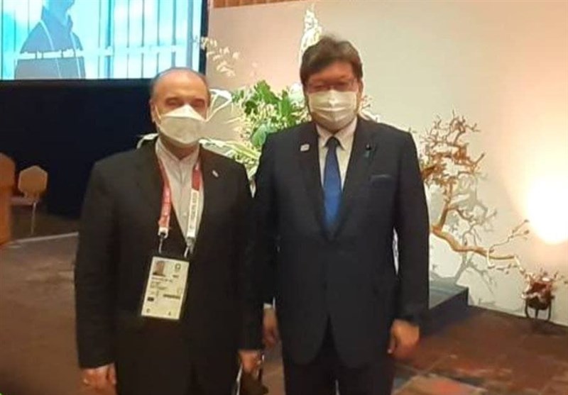 المپیک 2020 توکیو| دیدار سلطانی‌فر با وزیر ورزش ژاپن