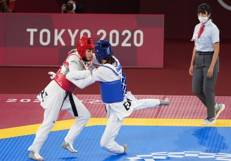 المپیک 2020 توکیو| سکوت کیانی و علیزاده در پایان مبارزه پرحرف و حدیث + فیلم