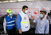 افتتاح مرکز واکسیناسیون خودرویی و تجمیعی ستاد اورژانس کشور