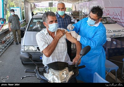 افتتاح مرکز واکسیناسیون خودرویی و تجمیعی ستاد اورژانس کشور