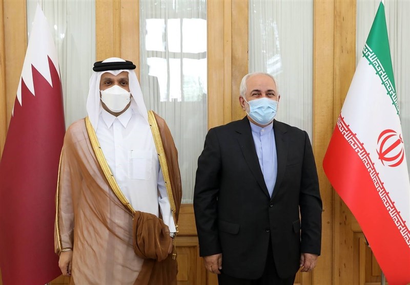 Iranian, Qatari FMs Meet in Tehran