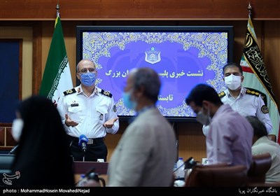 سردار محمدحسین حمیدی رئیس پلیس راهور تهران بزرگ
