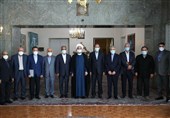 آخرین جلسه ستاد هماهنگی اقتصادی دولت حسن روحانی + عکس