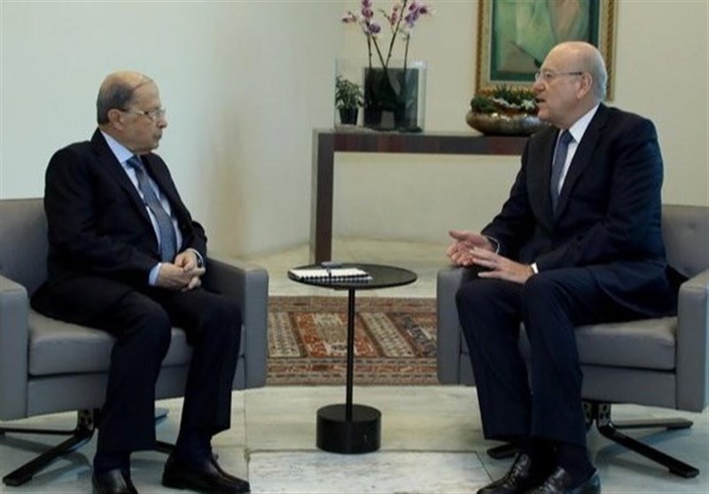 دیدار نجیب میقاتی و میشل عون/ 48 ساعت بحرانی در انتظار پرونده تشکیل دولت لبنان