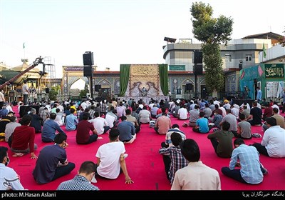  سخنرانی حجت الاسلام و المسلمین رفیعی در مراسم جشن عیدغدیرخم ،حرم امام زاده صالح (ع)