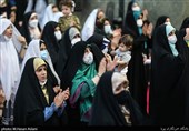 جشن عیدغدیرخم در حرم امام زاده صالح (ع)