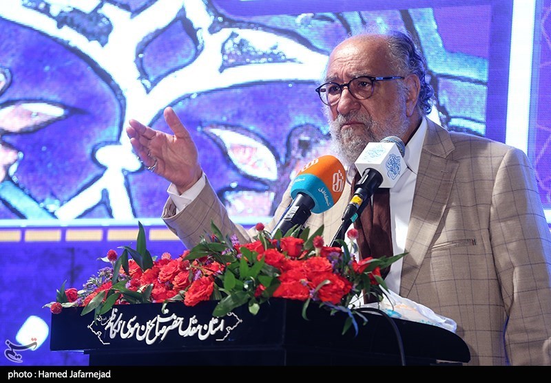 سخنرانی داریوش ارجمند بازیگر سینما و تلویزیون در مراسم اختتامیه جشنواره بزرگ صالح