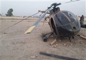 فرود اضطراری بالگرد ارتش در جنوب افغانستان