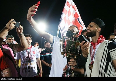 جشن قهرمانی پرسپولیس در لیگ بیستم