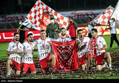 جشن قهرمانی پرسپولیس در لیگ بیستم