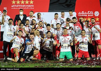 جشن قهرمانی پرسپولیس در لیگ بیستم