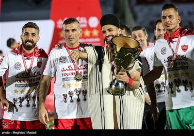 جشن قهرمانی پرسپولیس در لیگ بیستم