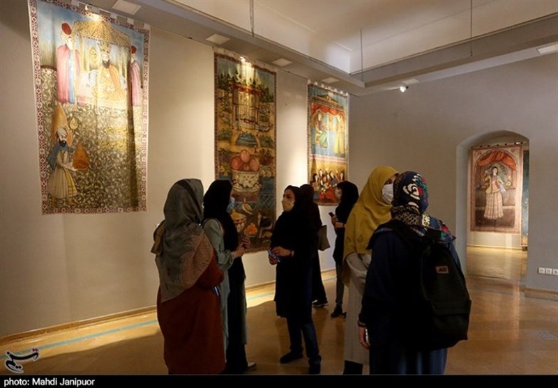 نمایشگاه &quot;باغ جست&quot; و کارگاه نقاشی قلمکاری در اصفهان به روایت تصویر