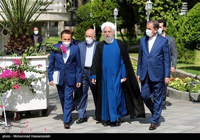 الاجتماع الأخیر لمجلس الوزراء فی حکومة روحانی