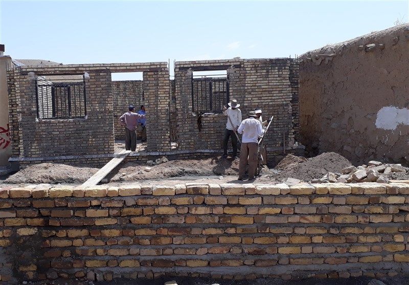 15 خانه محروم توسط سپاه و کمک‌های مردمی در ملاشیه استان خوزستان ساخته شد