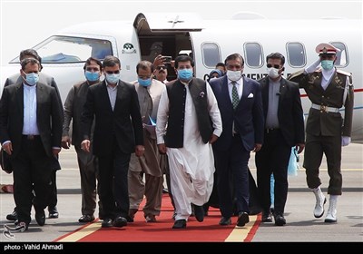ورود محمد صادقی سنجرانی رئیس مجلس سنای پاکستان