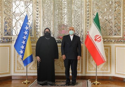  دیدار ظریف و وزیر امور خارجه بوسنی و هرزگوین در تهران 