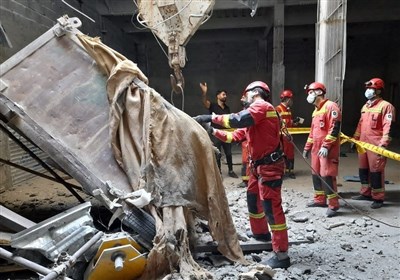  مرگ ۲ کارگر بر اثر سقوط کابین فلزی در پروژه ساختمانی + تصاویر 