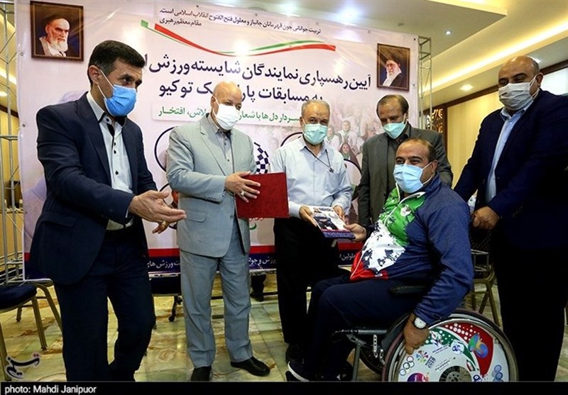 روایت تصویری تسنیم از مراسم بدرقه ورزشکاران پارالمپیکی اصفهان