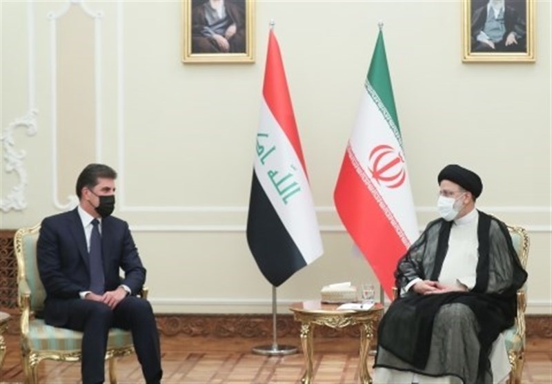 رئیسی در دیدار رئیس اقلیم کردستان عراق: شرایط مناسبی برای تقویت روابط فراهم شده است