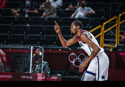 دورانت باارزش‌ترین بازیکن بسکتبال المپیک شد