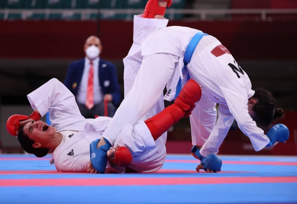 حمیده عباسعلی , المپیک 2020 توکیو , کاراته - المپیک 2020 توکیو , کاراته , کاراته ایران , 