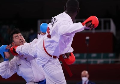  المپیک ۲۰۲۰ توکیو| تصاویری از مصدومیت گنج‌زاده/ گنج طلایی کاراته ایران به هوش آمد 