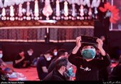 عزاداری شب اول محرم در هیئت ریحانةالحسین