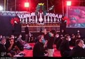 عزاداری شب اول محرم در هیئت ریحانةالحسین
