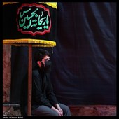 عزاداری شب اول محرم در هیئت ریحانةالحسین