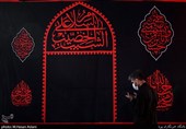 عزاداری شب اول محرم در هیئت ریحانةالحسین