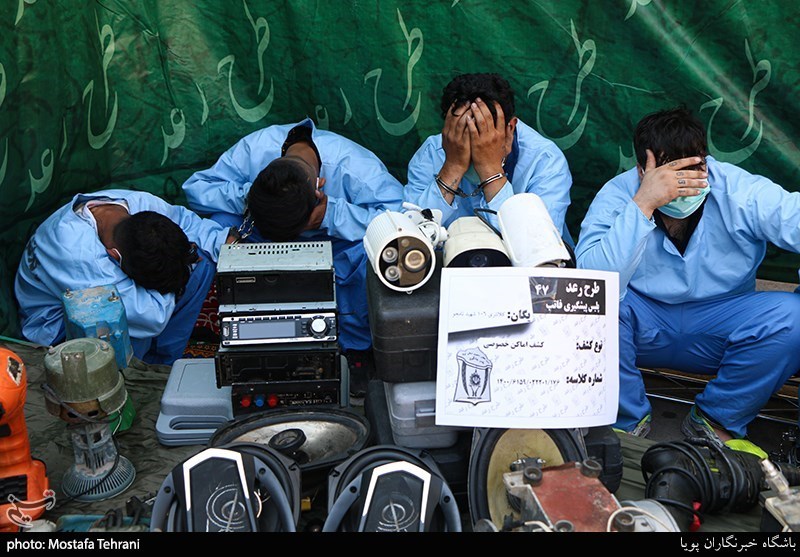 بازداشت 344 نفر از سارقان جنوب تهران